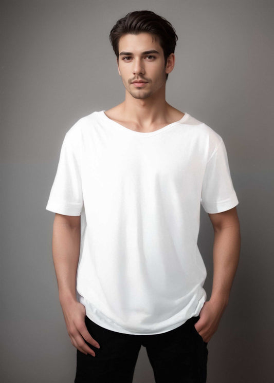 V-Neck Summer Organic Cotton Tee